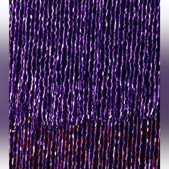 Yaura Zircachi Mini Dress Embellished
Purple Ombre Fringe beaded Revolve $530 8 - Picture 3 of 11